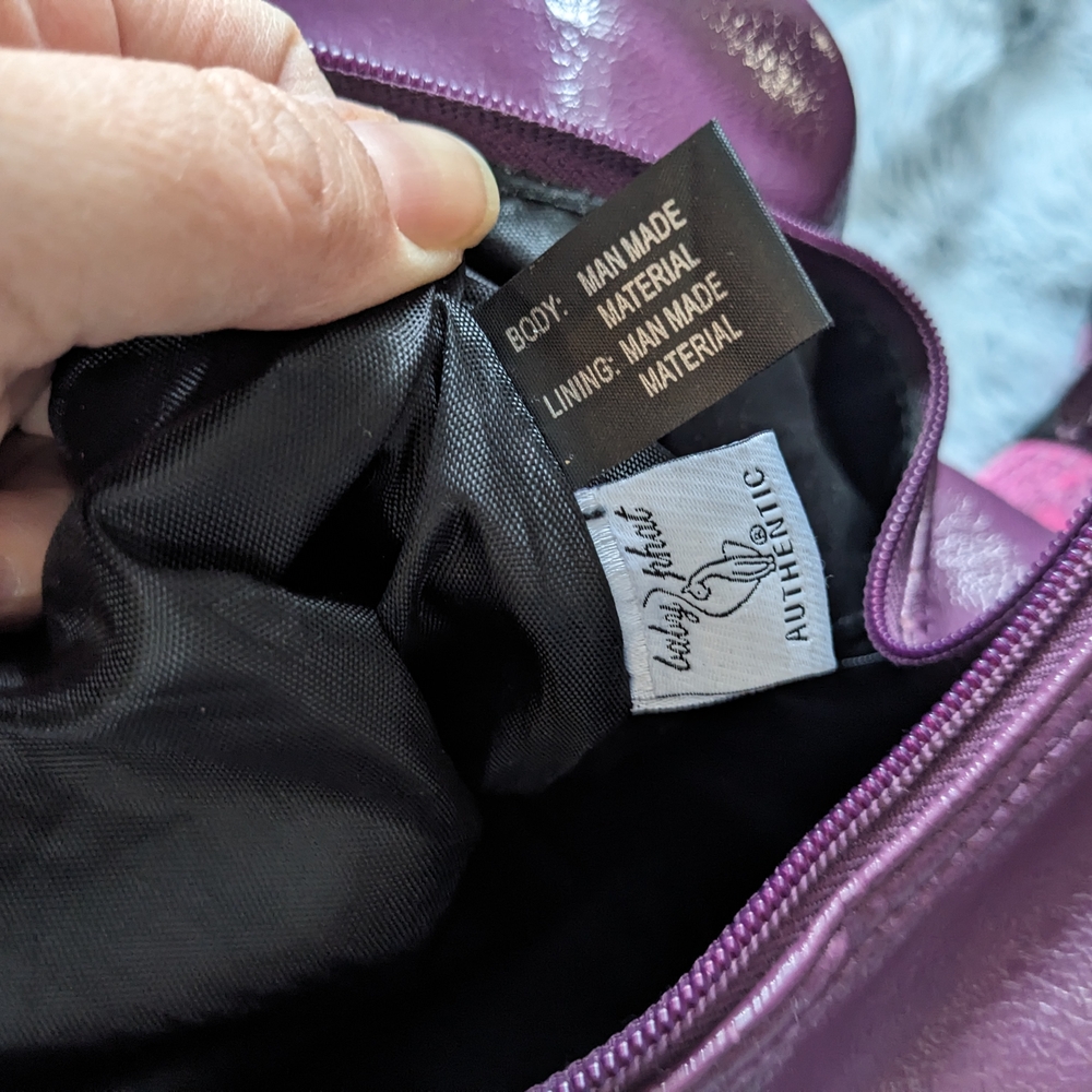 Baby Phat Shimmering Purple Shoulder Bag - Picture 13 of 13